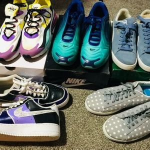 Bundle of sneakers